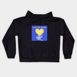 PEACE FOR UKRAINE Kids Hoodie